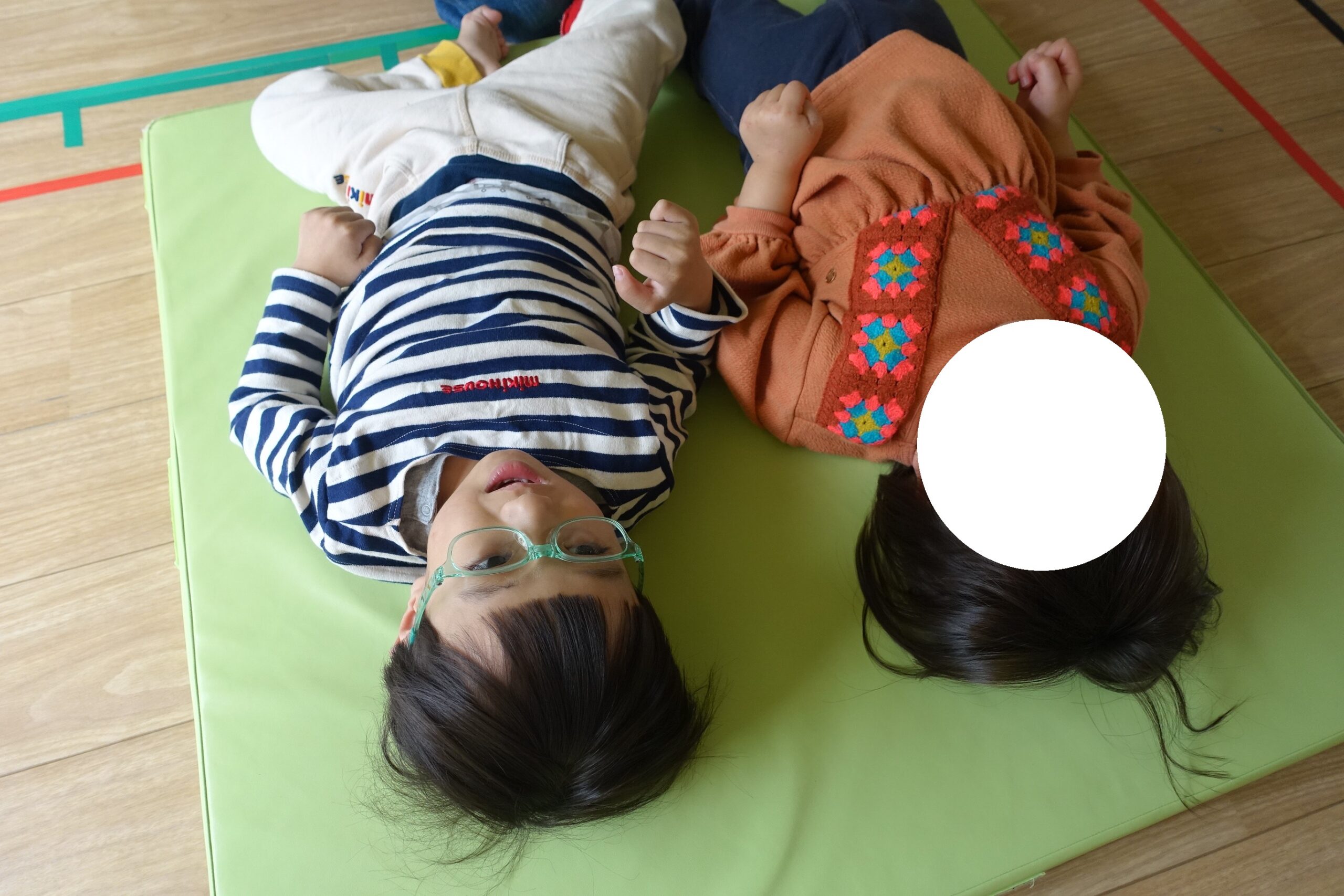 ここあーる:マット遊び🤩