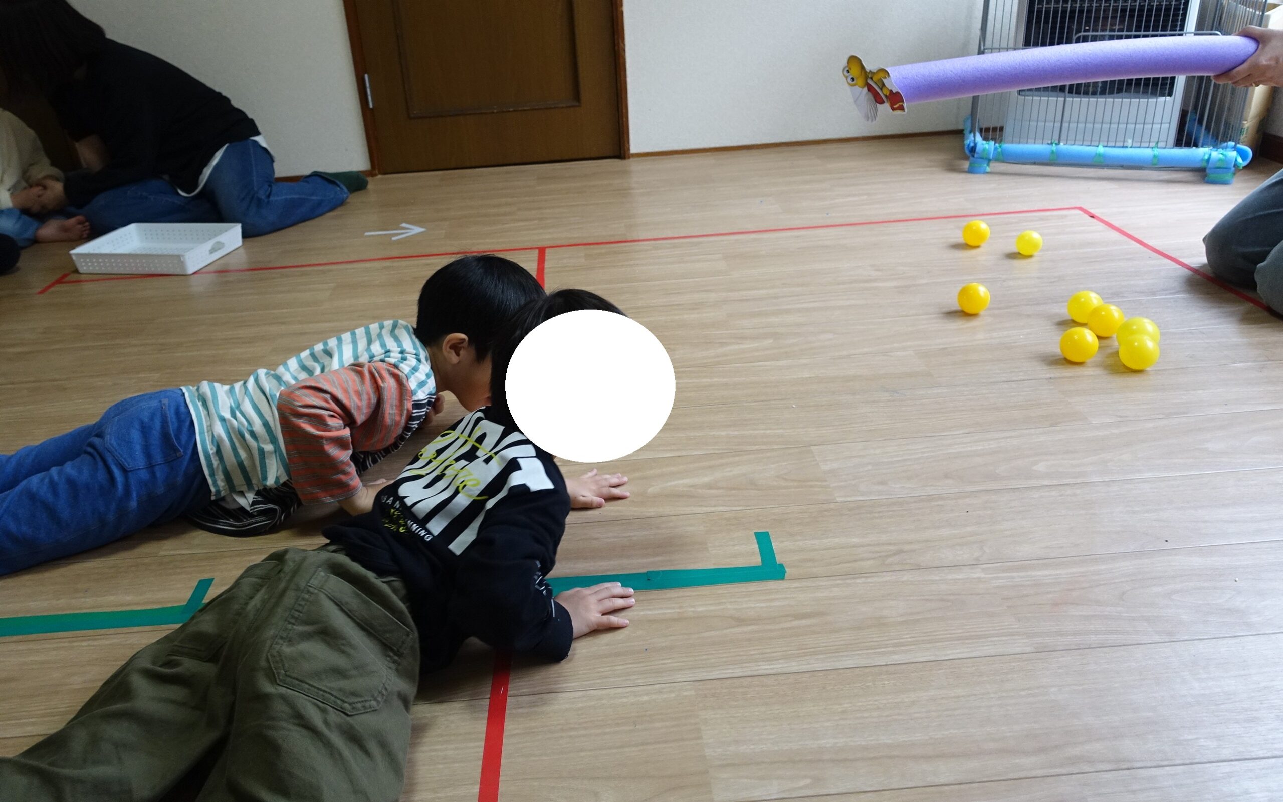 ここあーる:ほふく前進で救出大作戦!