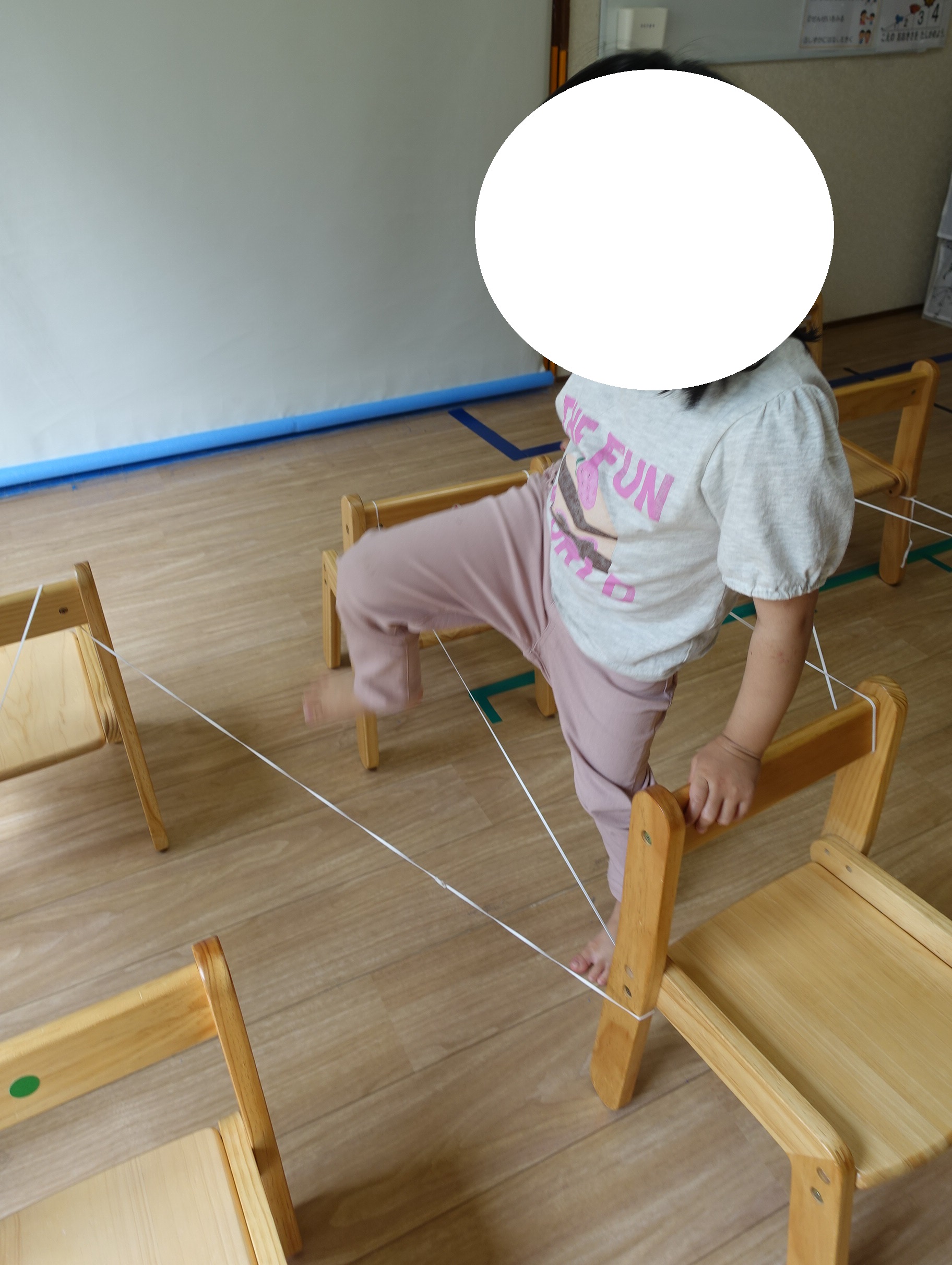 ここあーる：🕸️くものすくぐりにチャレンジ！
