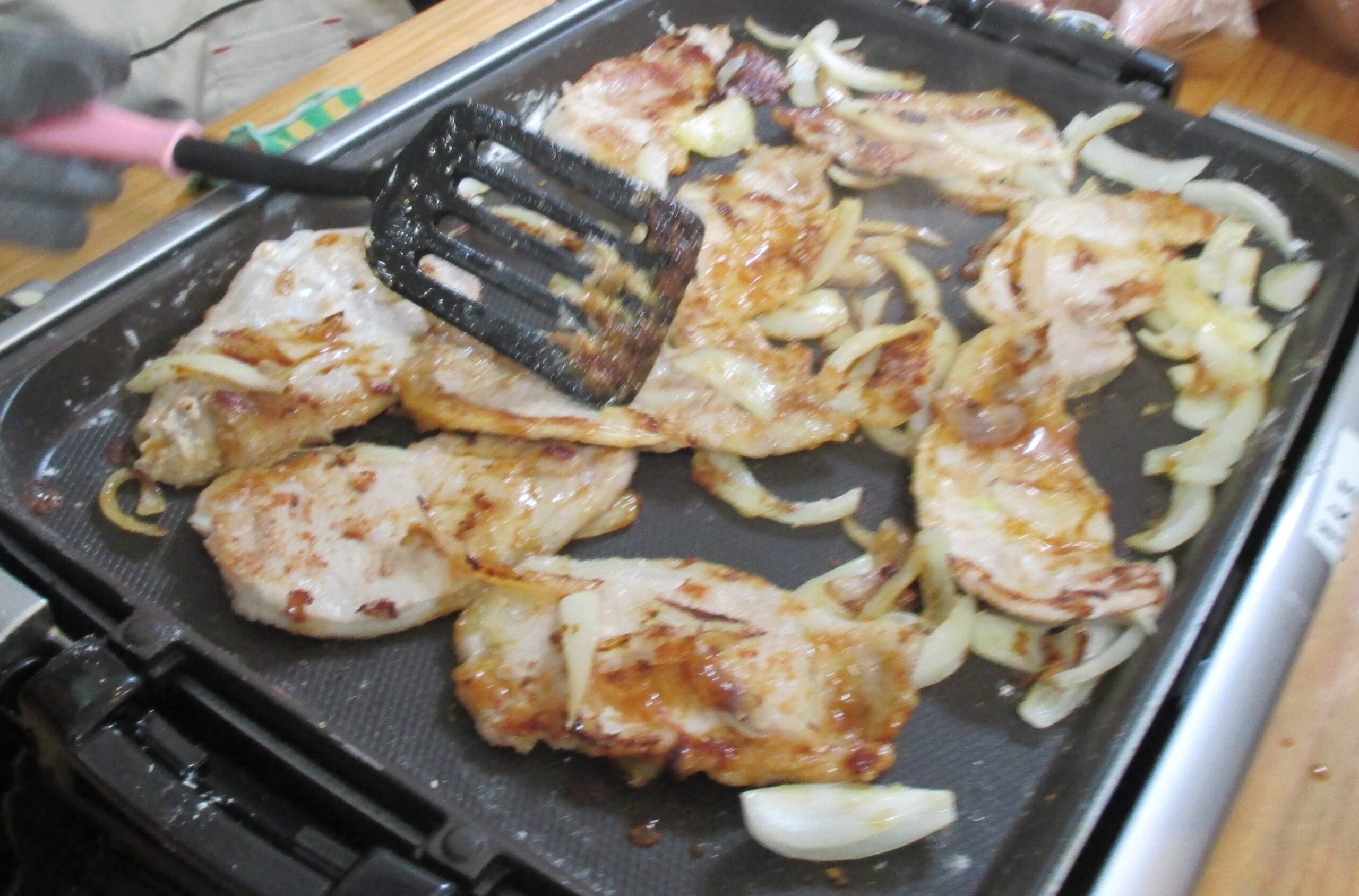 そえる　生姜焼きづくり！！