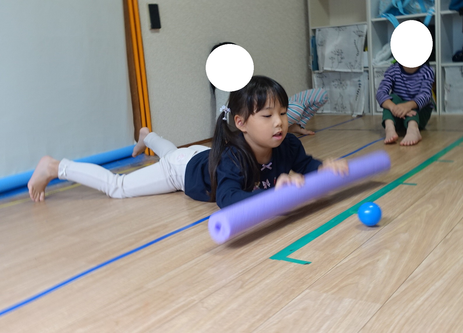 ここあーる：運動「ホッケー遊び」✨