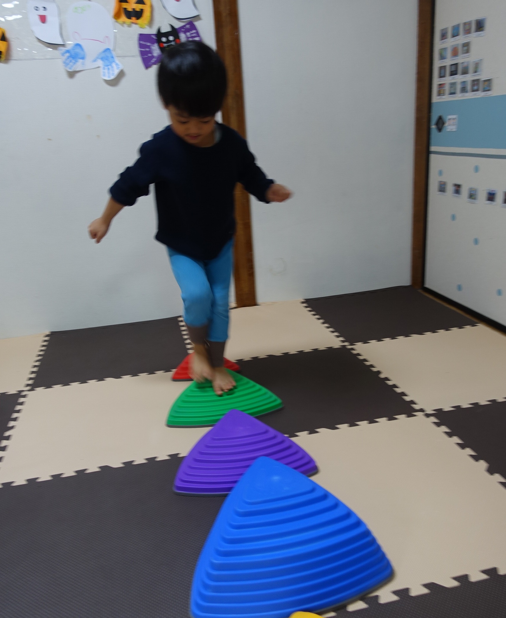 ここあーる：運動遊び「障害物競走🏃」