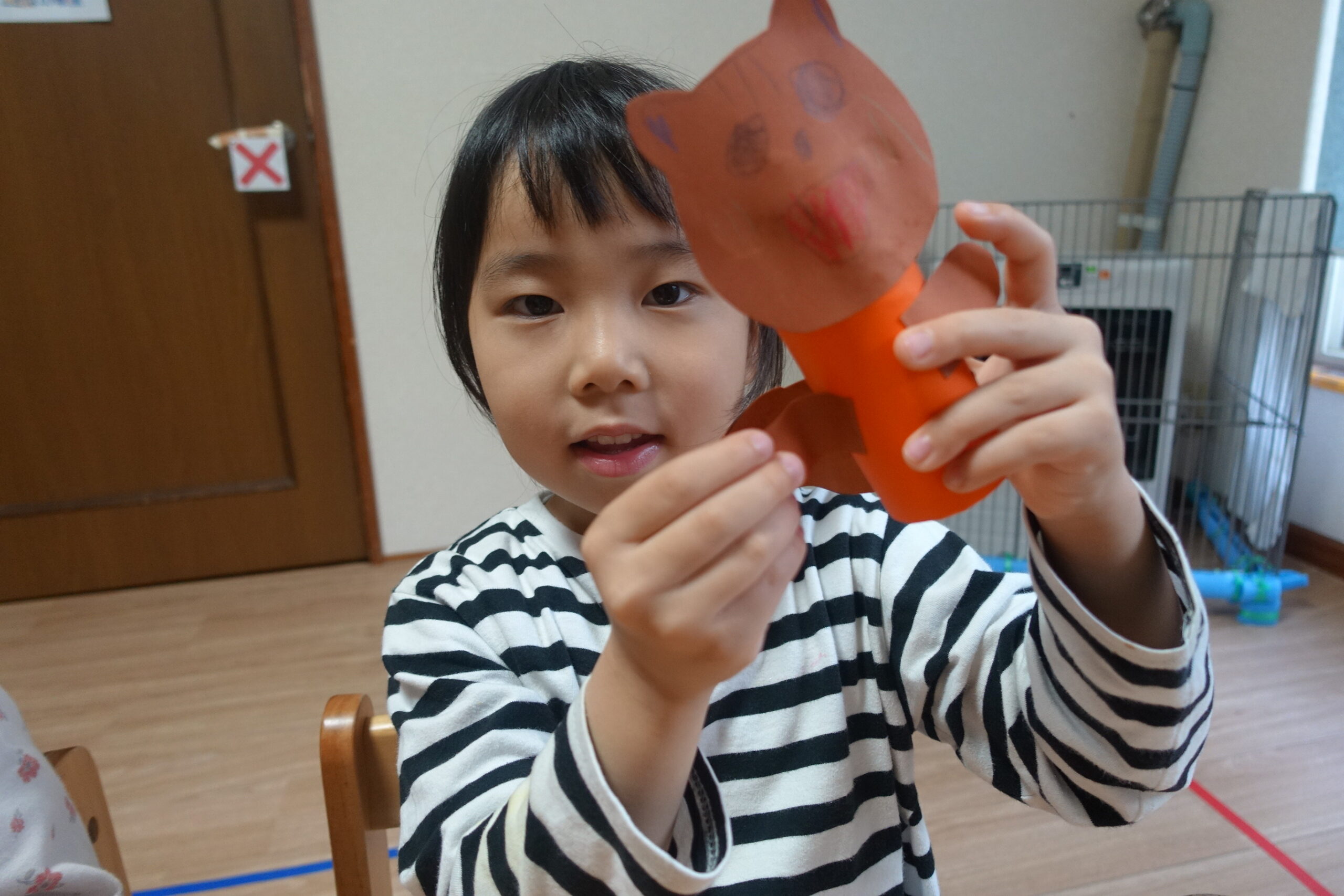 ここあーる：壁面製作「かわいいリスさんをつくろう🐿」