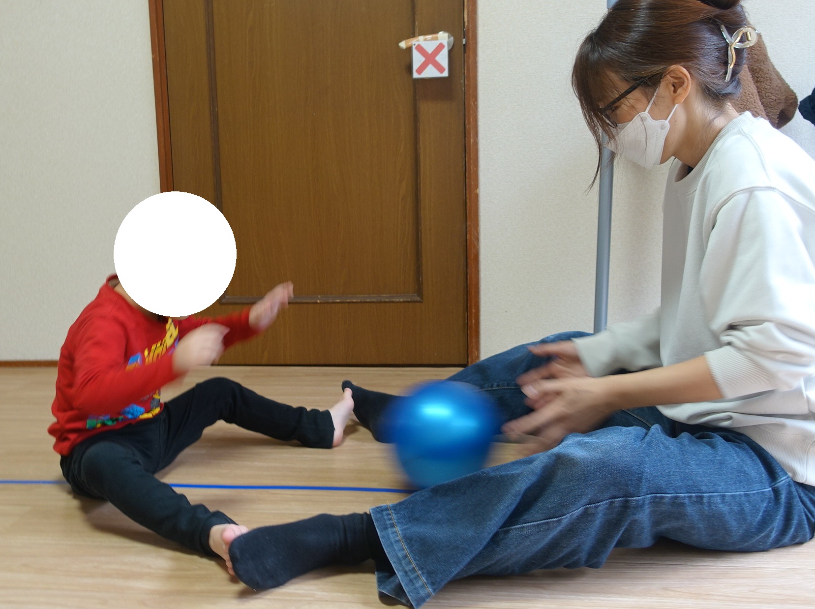 ここあーる：運動「ボール遊び」🎵