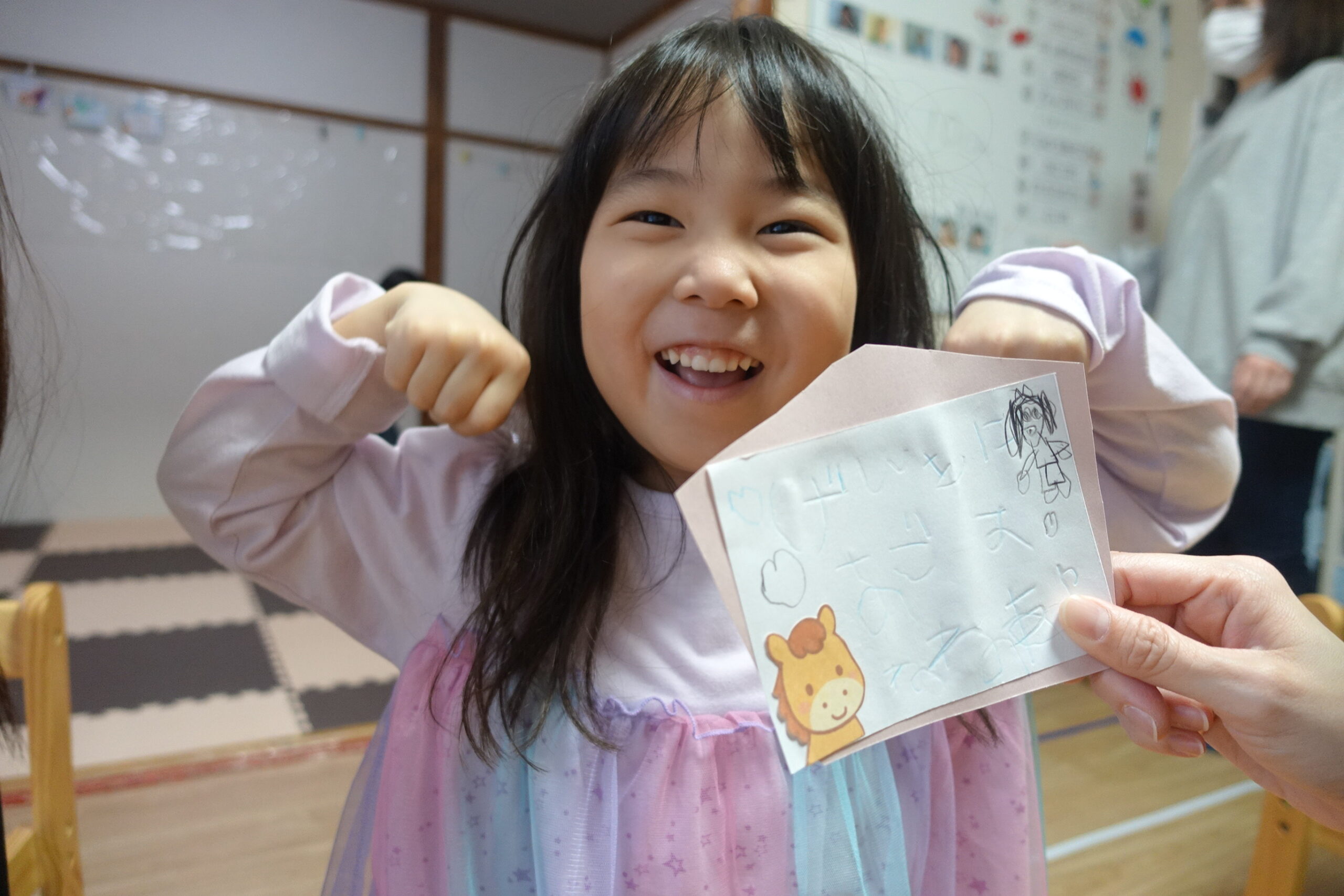 ここあーる：絵馬作り🐎