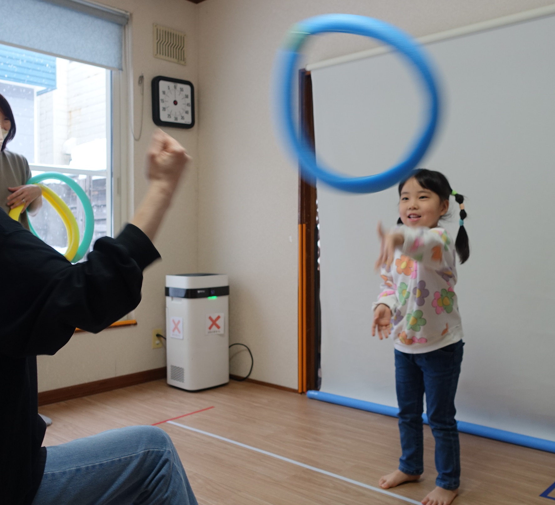らいおんくらす🦁「人間わなげ」