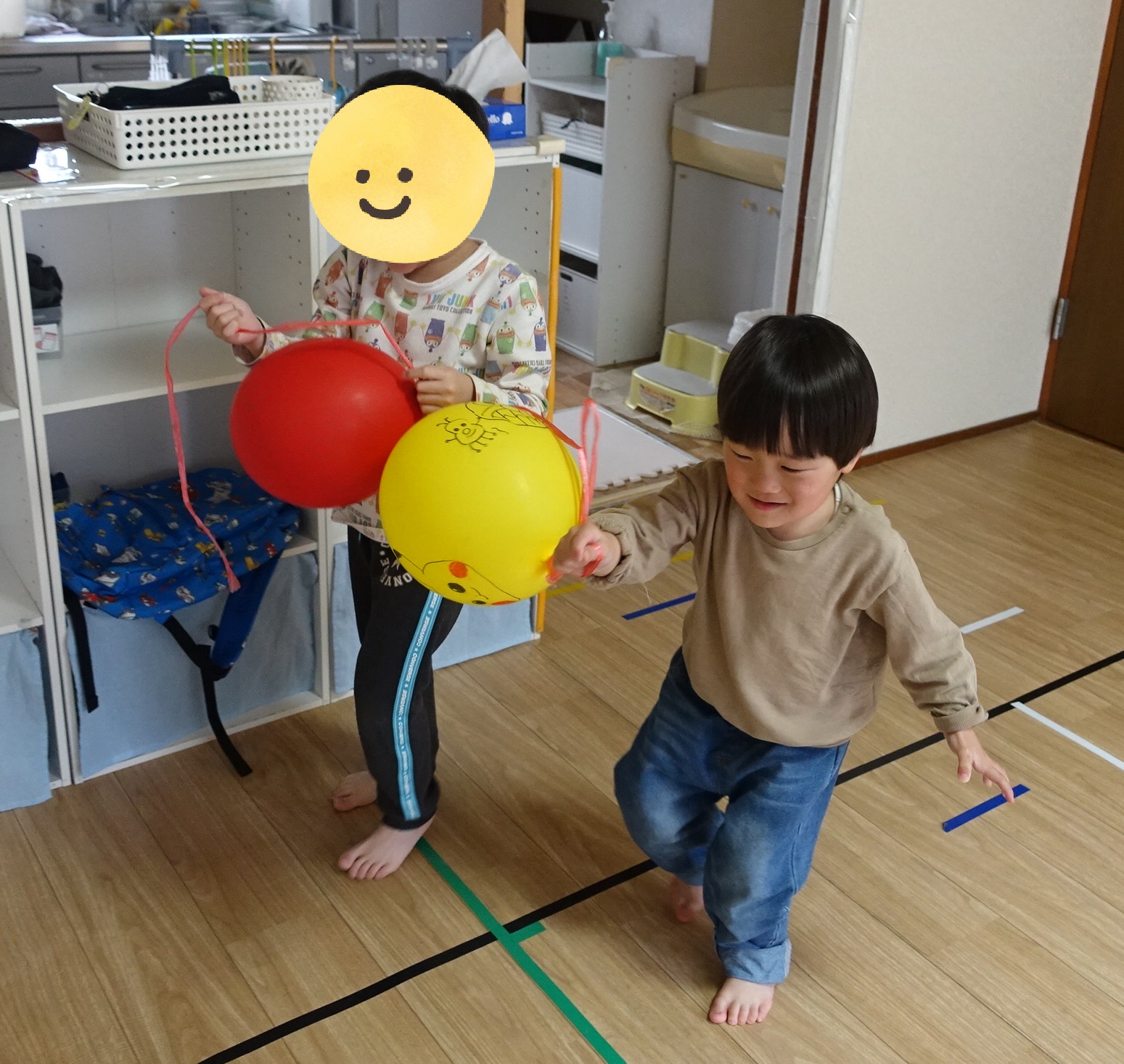 らいおんくらす🦁：「しっぽとりゲーム」