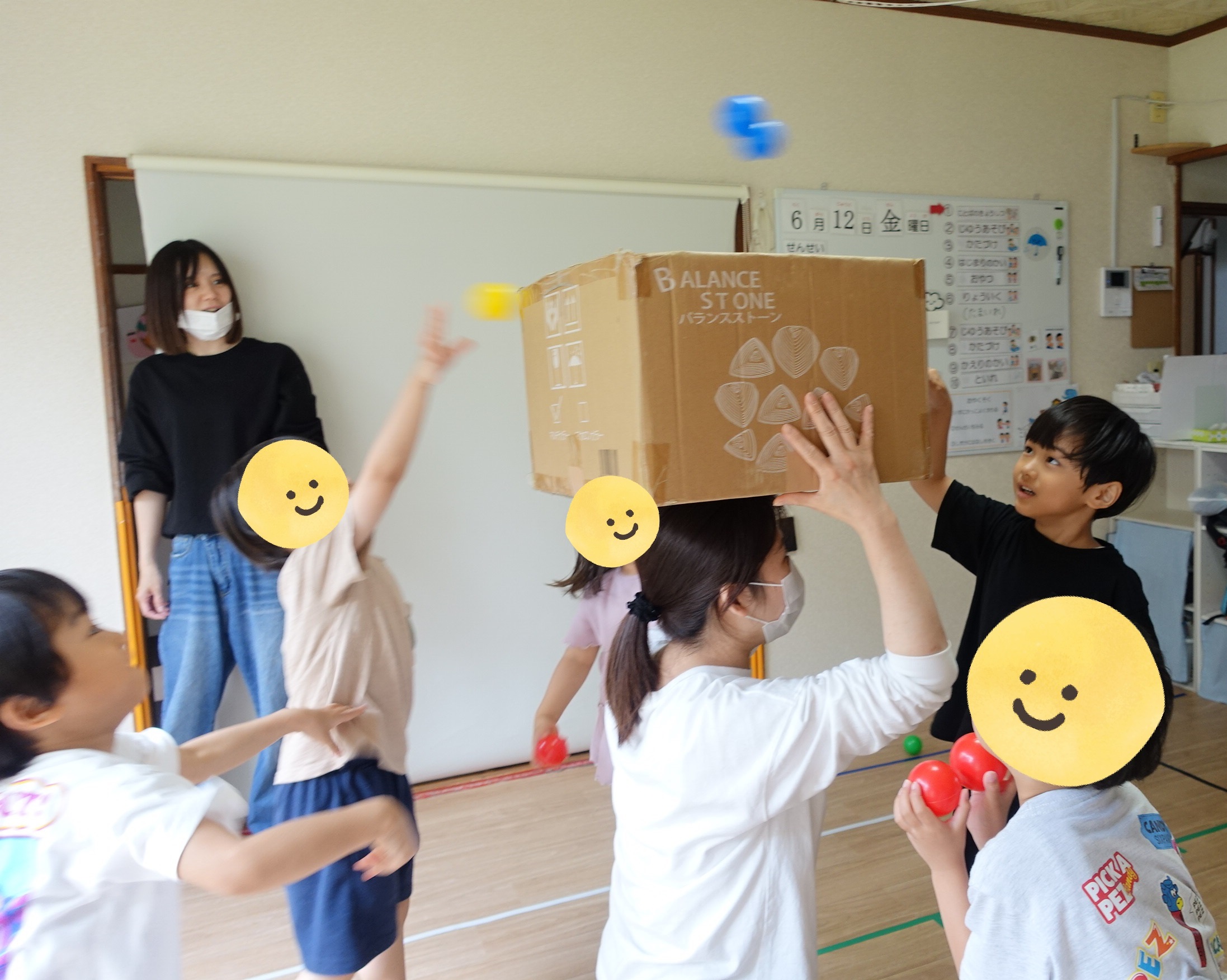 らいおんくらす🦁　「玉入れ」