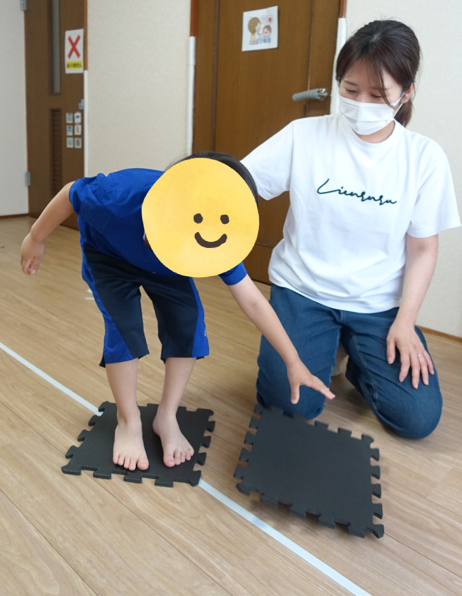 らいおんくらす🦁「運動あそび：島渡りゲーム」